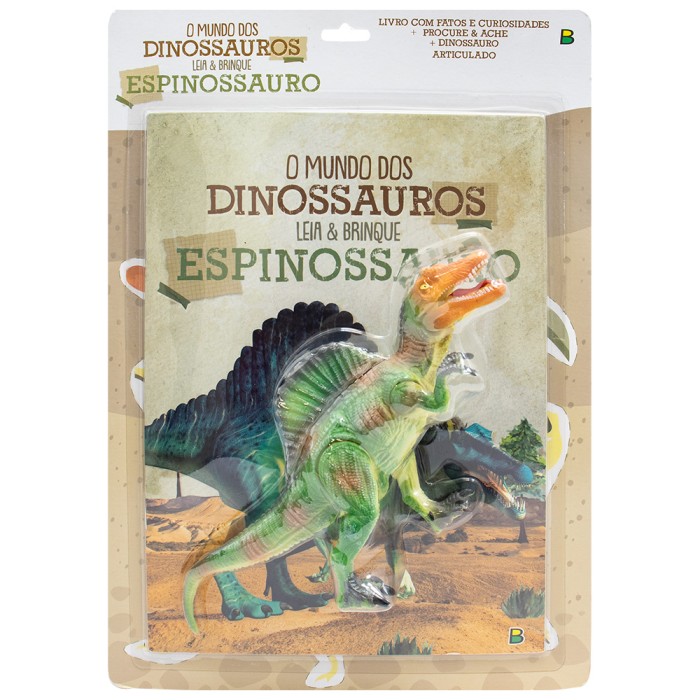 Mundo Dos Dinossauros, O: Leia & Brinque: Espino